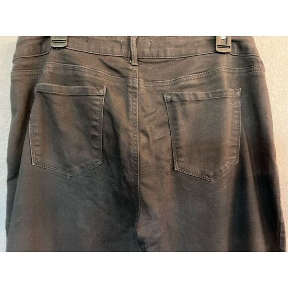 Black Jessica Simpson Jeans Size 32 Kiss Me Super Skinny VGUC - Picture 6 of 8